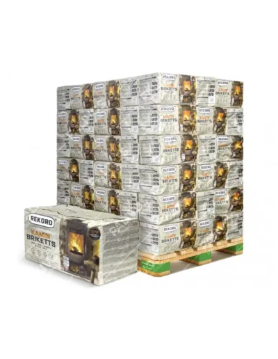 Hnědouhelné brikety ENVITECH Rekord 10 kg